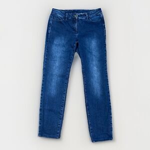 W By Worth Women’s Size 4 Skinny Blue Dark Wash Denim Jeans